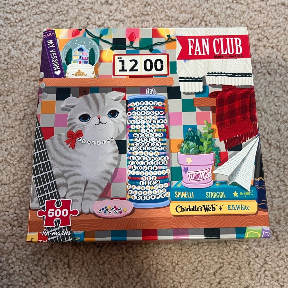 500 Piece - Taylor Swift Themed Puzzle
